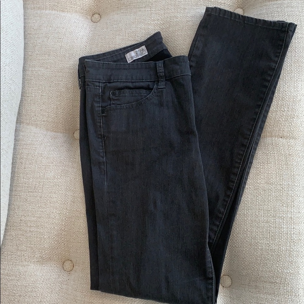 Dark Gray Gap Straight Leg Jeans Size 4